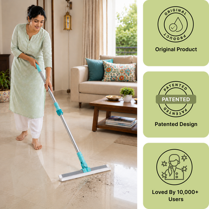 Magic Broom Pro™ | Adjustable Silicon Blade | 180° Rotating Head